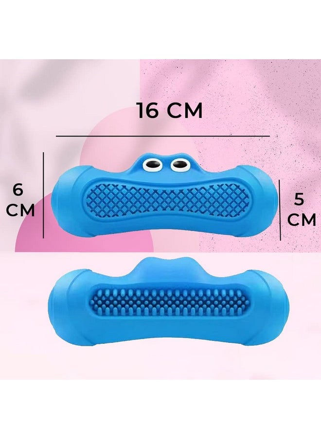 Goofy Tails Dog Toys | Rubber Crazy Monster Squeaky Toys for Dogs| Dog Dental Stick Toy for Medium and Large Breeds| Dog Toy for Aggressive Chewers| Non-Toxic Chew Toys for Dogs