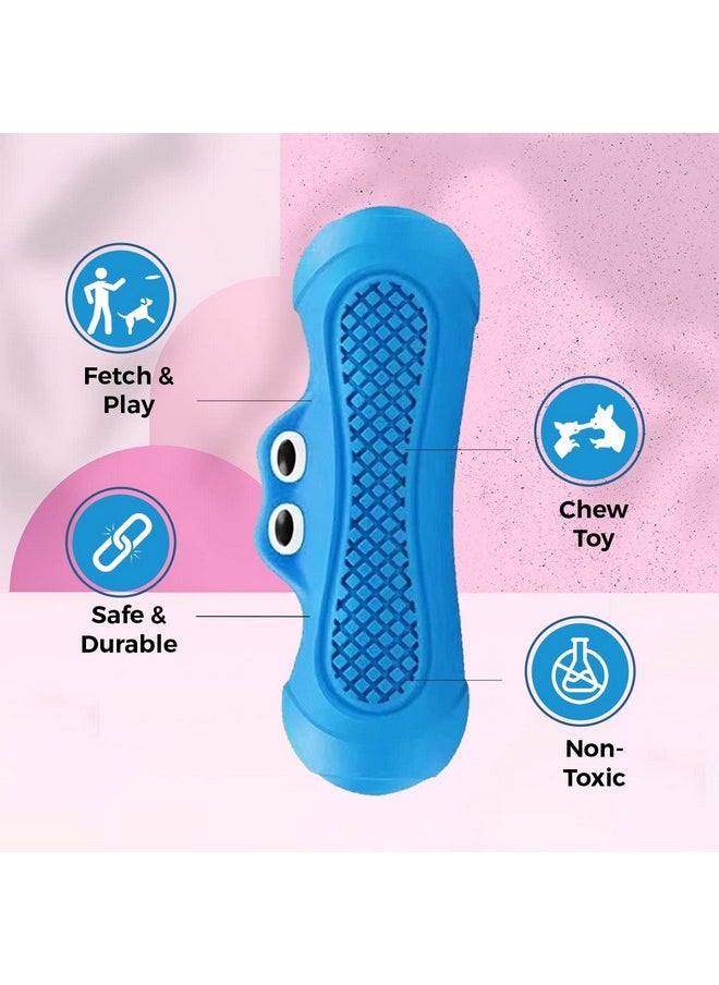 Goofy Tails Dog Toys | Rubber Crazy Monster Squeaky Toys for Dogs| Dog Dental Stick Toy for Medium and Large Breeds| Dog Toy for Aggressive Chewers| Non-Toxic Chew Toys for Dogs