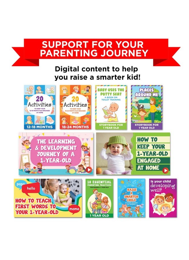 Einstein Box Featuring Disney for 1-Year-Old Boys/Girls Toddler| Board Books and Pretend Play Gift Pack| Learning and Educational Toys| with Mickey and Minnie Mouse| Winnie The Pooh (1 Box Set)
