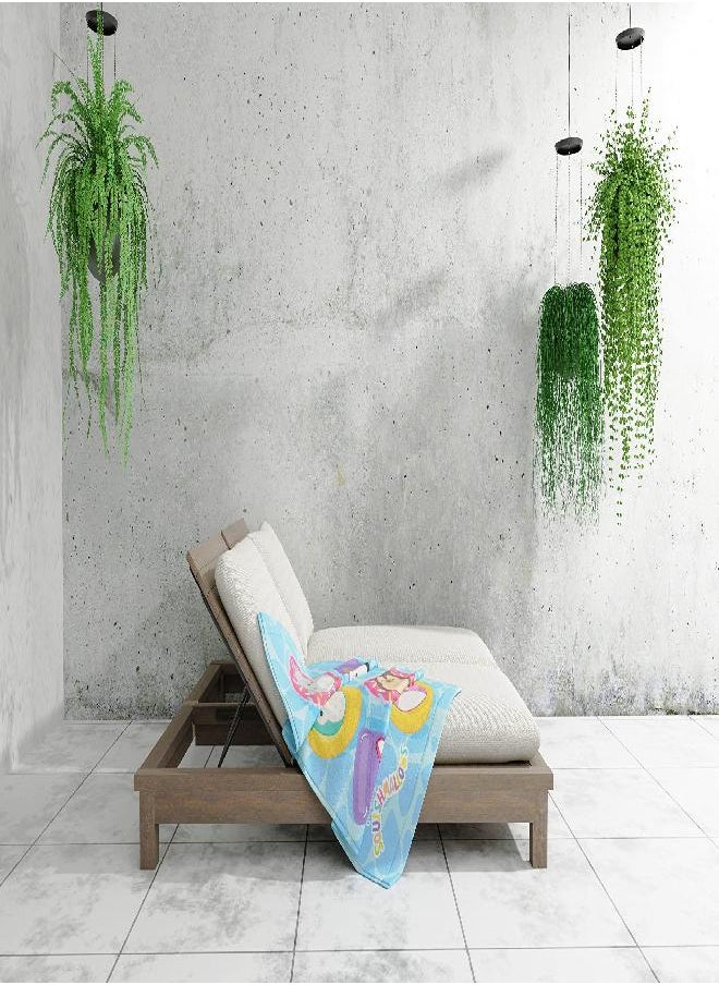Franco Squishmallows Super Soft Cotton Bath/Pool/Beach Towel, 58 in x 28 in