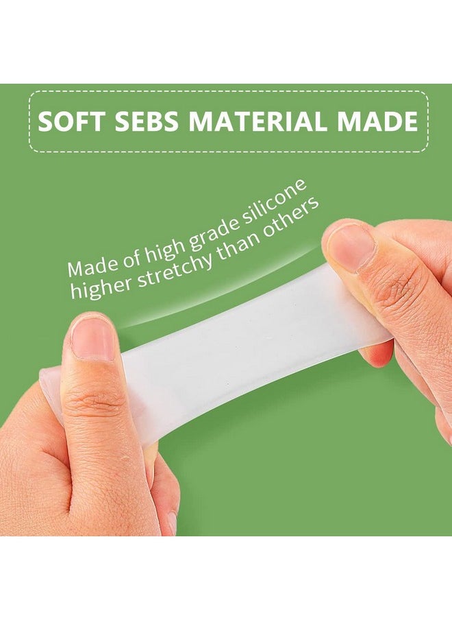 MAYCREATE® 10Pcs Soft Gel Toes Protector Toe Separator for Women Men, Protective Toe Caps Sleeves Tube Guards for the Recovery of Corns, Blisters, Hammer Toes, Toenails Missing/Ingrown
