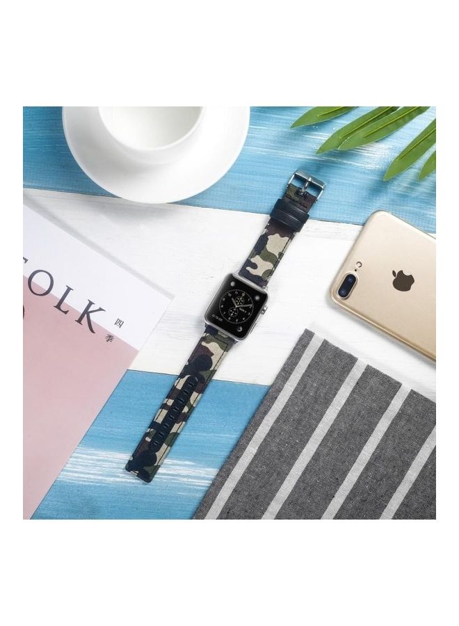 Ethnic Replacement Watchband for Apple Watch Series 1/2/3/4/5/6/7/SE 38/40/41mm Multicolour