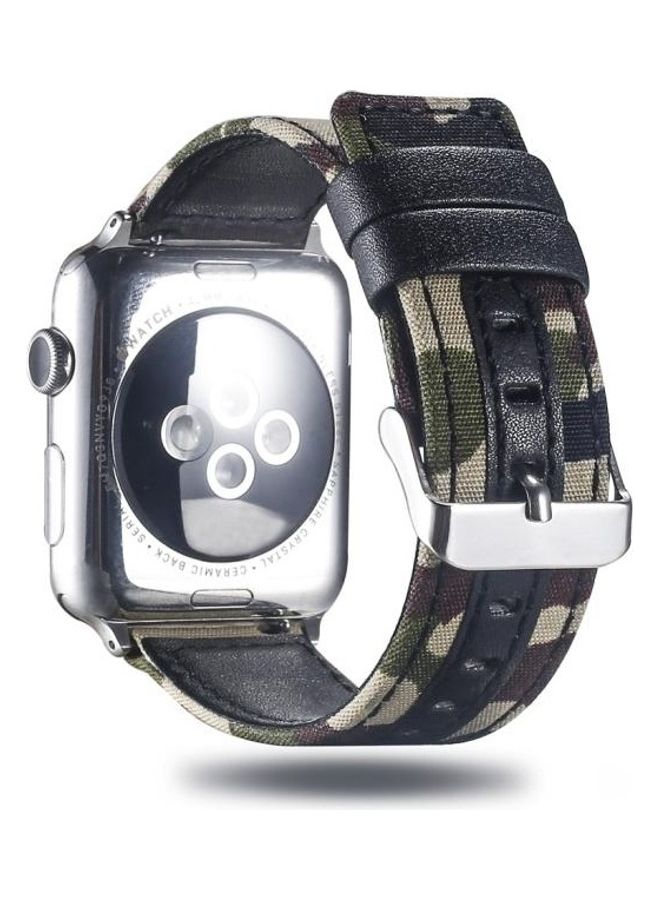 Ethnic Replacement Watchband for Apple Watch Series 1/2/3/4/5/6/7/SE 38/40/41mm Multicolour