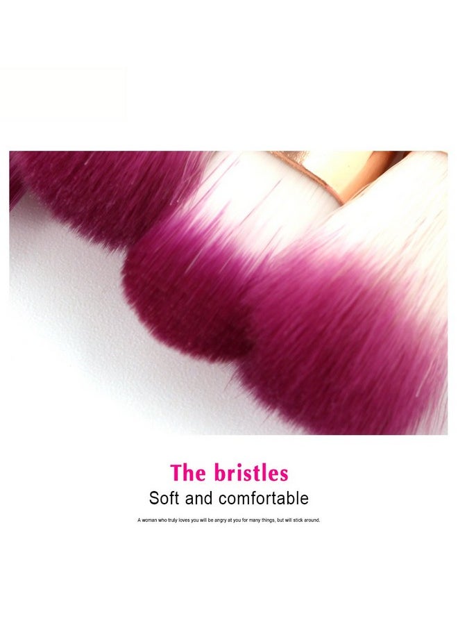 10 Pcs Mermaid Eye Makeup Brushes Set, Professional Eyeshadow Makeup Brushes Set With Soft Synthetic Hairs For Eyeshadow, Concealer, Eyeliner, Brow Blending, Highlighter Brush Tool