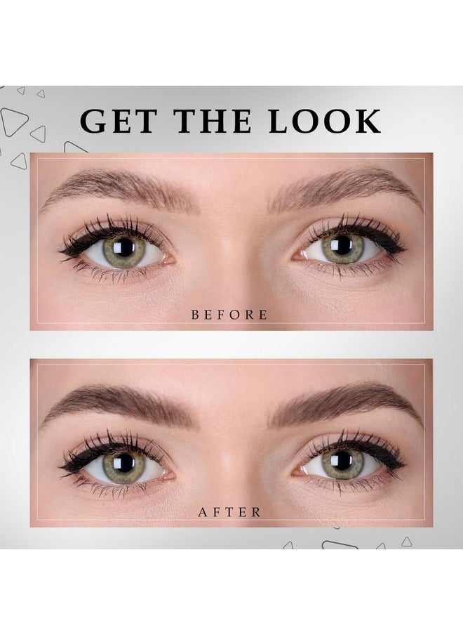 FACES CANADA HD Shape Up Brow Kit - Grey 01, 2.8g | Eyebrow Duo Kit - Wax & Powder With Brush | Long-Lasting | Precise & Natural Looking | Rich Color Payoff | Shaped & Defined Brows | Cruelty-free