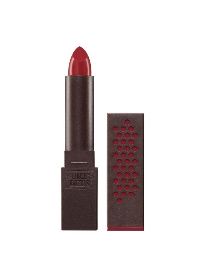 Burts Bees 100% Natural Moisturizing Lipstick, Crimson Coast, 1 Tube