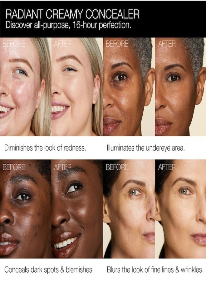 NARS Radiant Creamy Concealer - Ginger | Lightweight & Full-Coverage 6ml