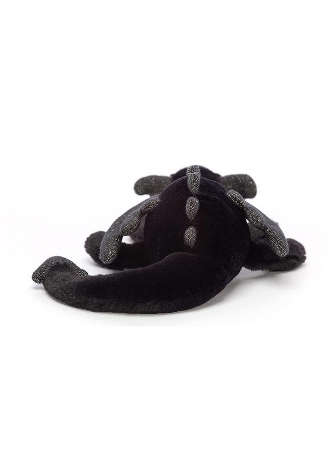 Onyx Dragon Stuffed Animal, Little 12
