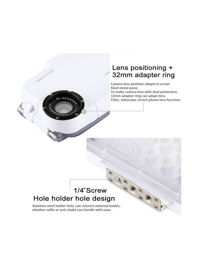 Diving Waterproof Case For Apple iPhone 7/8 Black