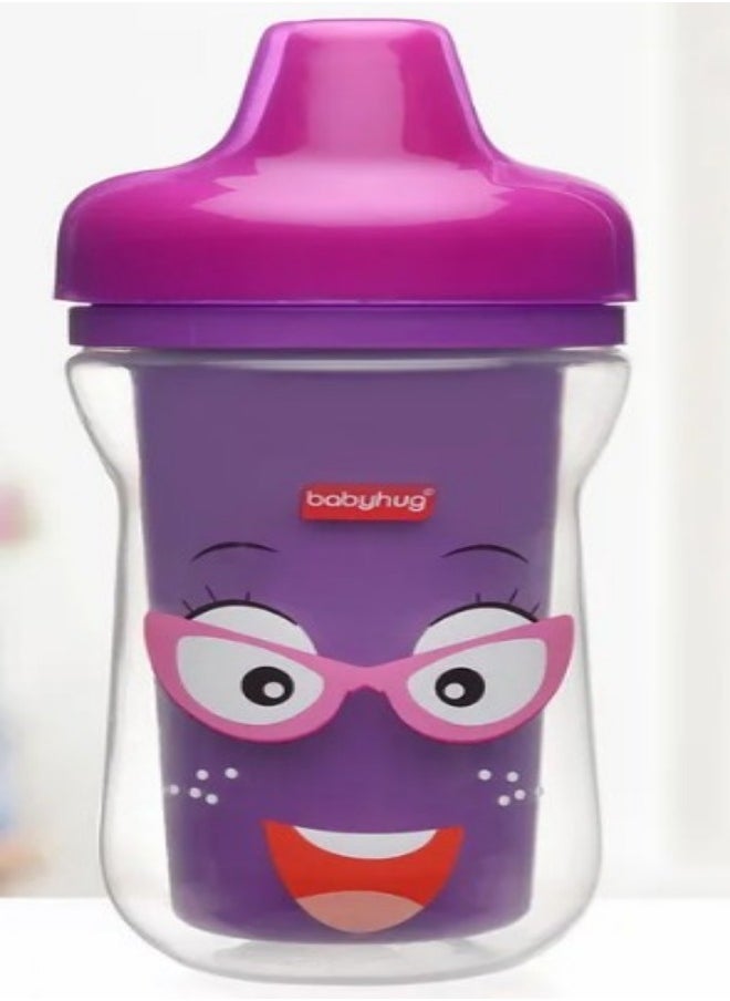 Babyhug Insulated Spill Proof Cup 270 ml +6 M