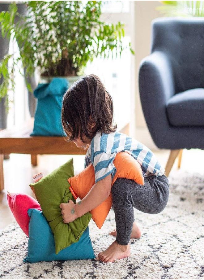 Urban Infant Pipsqueak Small Pillow - Mini 11x7 - Tiny Pillow for Travel, Dogs, Kids and Chairs - Black