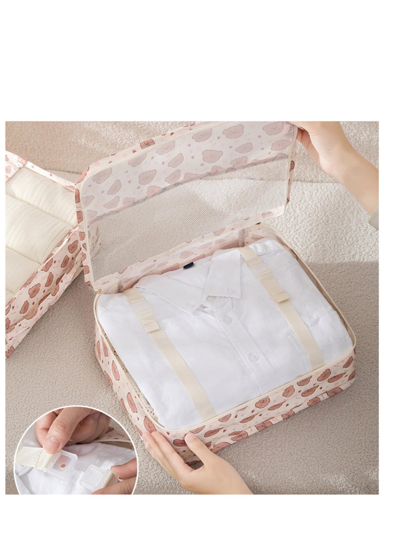 Packing Cubes for Suitcases, 7 Pcs Travel Organizer Bags, Travel Luggage Foldable Packing Organizers, Luggage Storage Bag, Suitcase Organizer Bags, Different Travel Accessories Bag for Travel