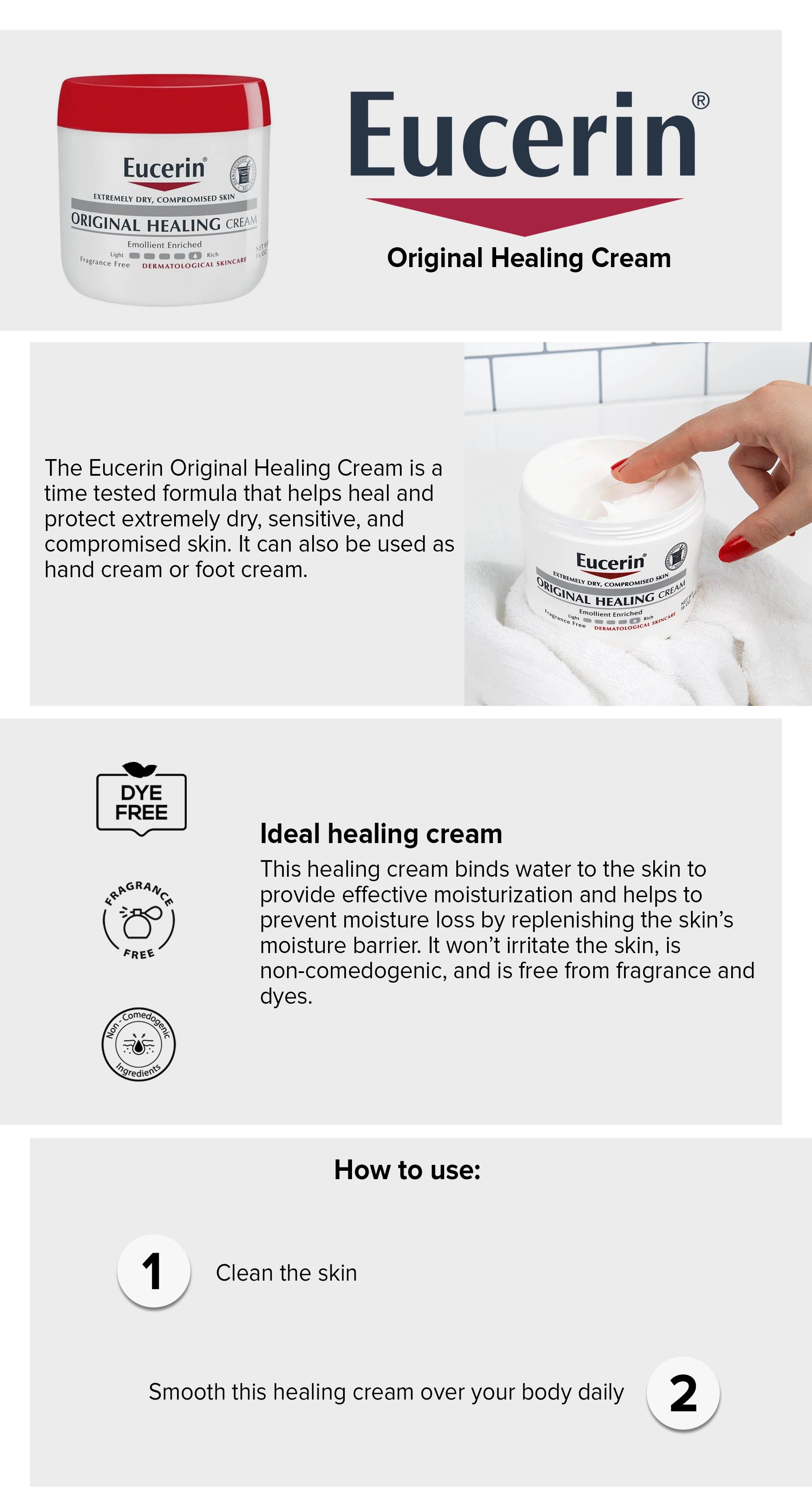 2-Piece Original Healing Cream 454grams
