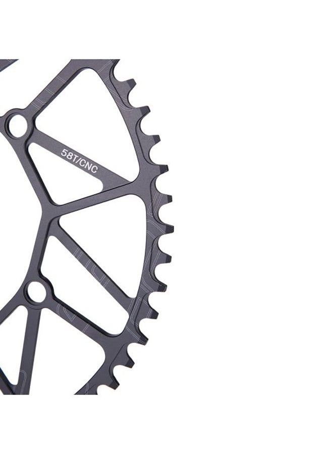 Aluminum Alloy Single Disc Bike Chain Wheel