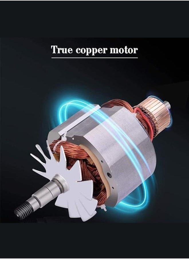 Silver Crest Stainless Steel Electric Cereal Grinder Cereal Grinder Powder Machine Herb Grinder Fast Speed Spice Mill Powder Machine for Kitchen Cereal, Coffee, Pepper, Beans, Nuts Spices