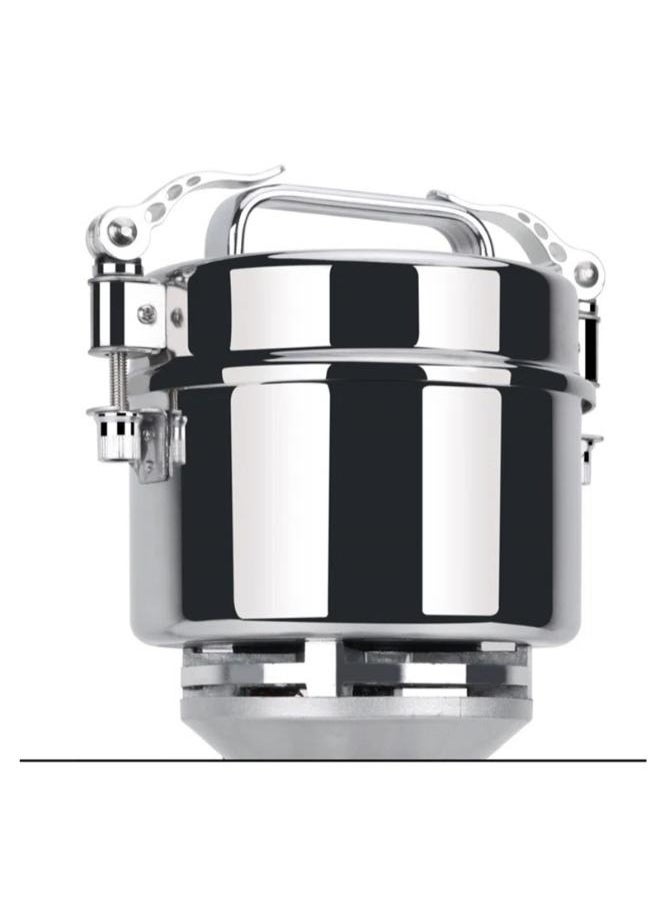 Silver Crest Stainless Steel Electric Cereal Grinder Cereal Grinder Powder Machine Herb Grinder Fast Speed Spice Mill Powder Machine for Kitchen Cereal, Coffee, Pepper, Beans, Nuts Spices