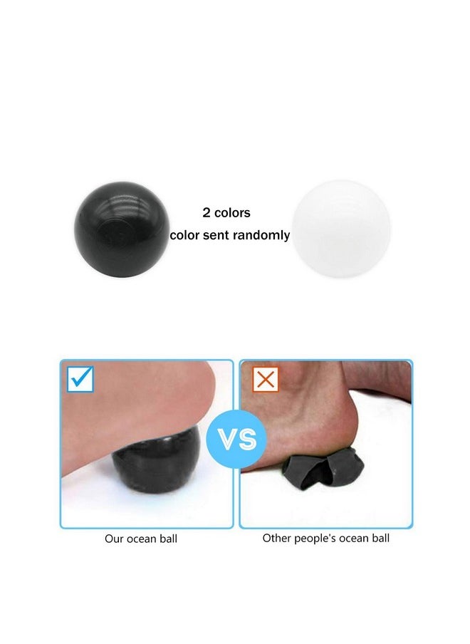 100 Ocean Ball (Ship From Usa) For Babies Kids Children Soft Ball Birthday Parties Events Playground Games Pool Black White