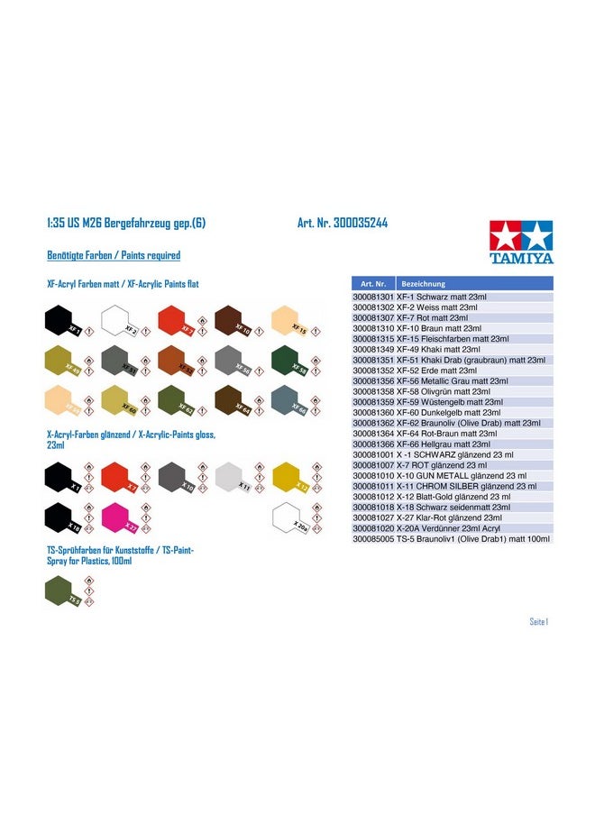 300035244  1: 35 Wwii Us M26 Vehicle Heavy Duty Builders Armour Triple Defender Tough Survivor Military (6)