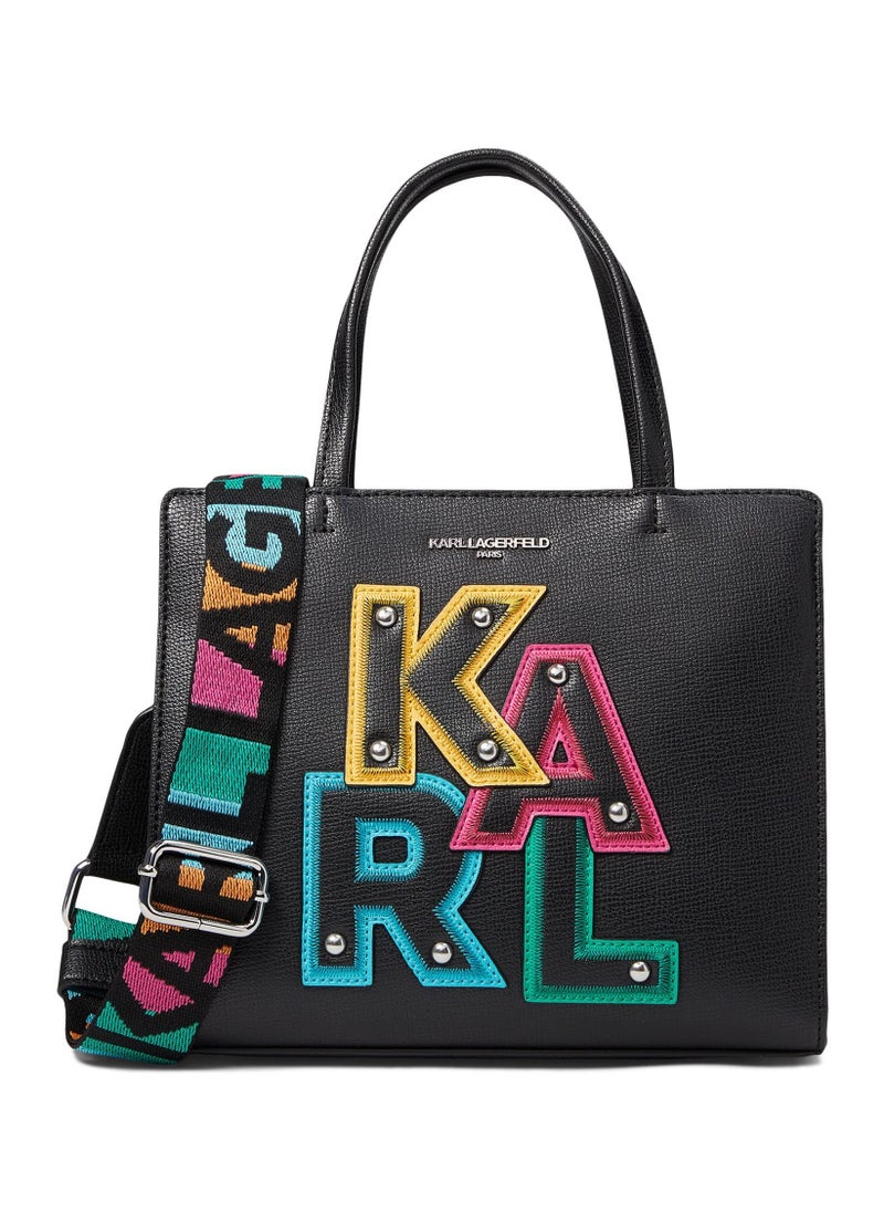 Karl Lagerfeld Small Maybelle Two-Way Satchel