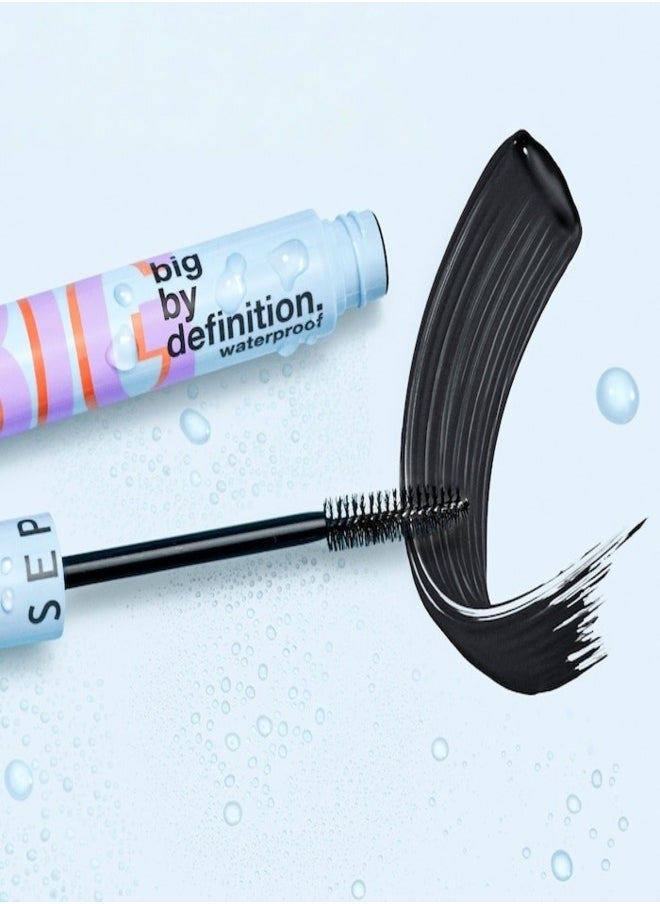 SEPHORA COLLECTION Big By Definition Defining & Volumizing Waterproof Mascara – Ultra Black (Black) 10g | Long-Lasting, Smudge-Proof, and Clump-Free Formula