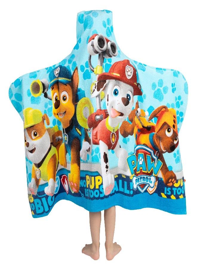 Franco Kids Bath and Beach Soft Cotton Terry Hooded Towel Wrap, 24
