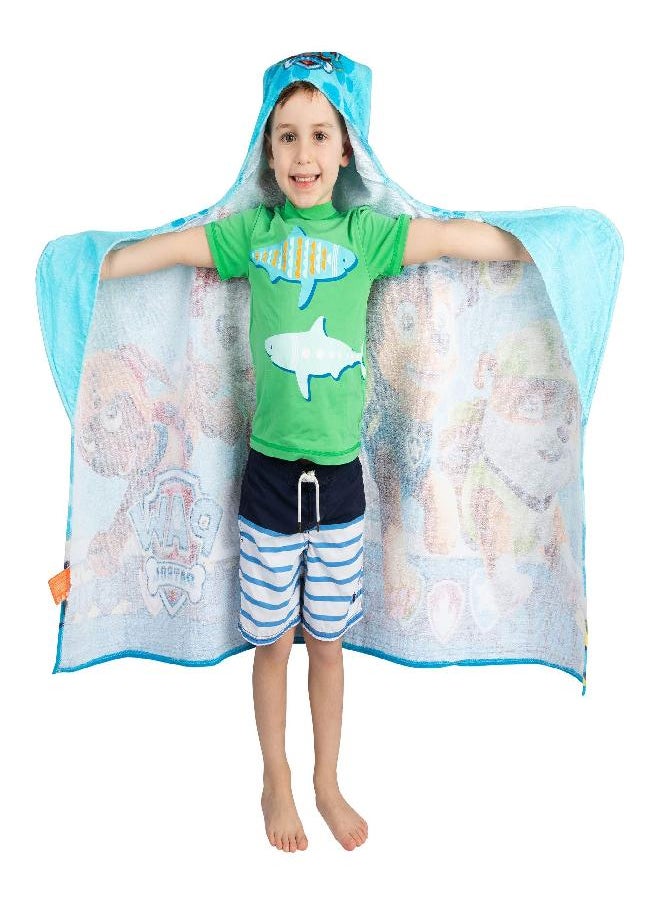 Franco Kids Bath and Beach Soft Cotton Terry Hooded Towel Wrap, 24