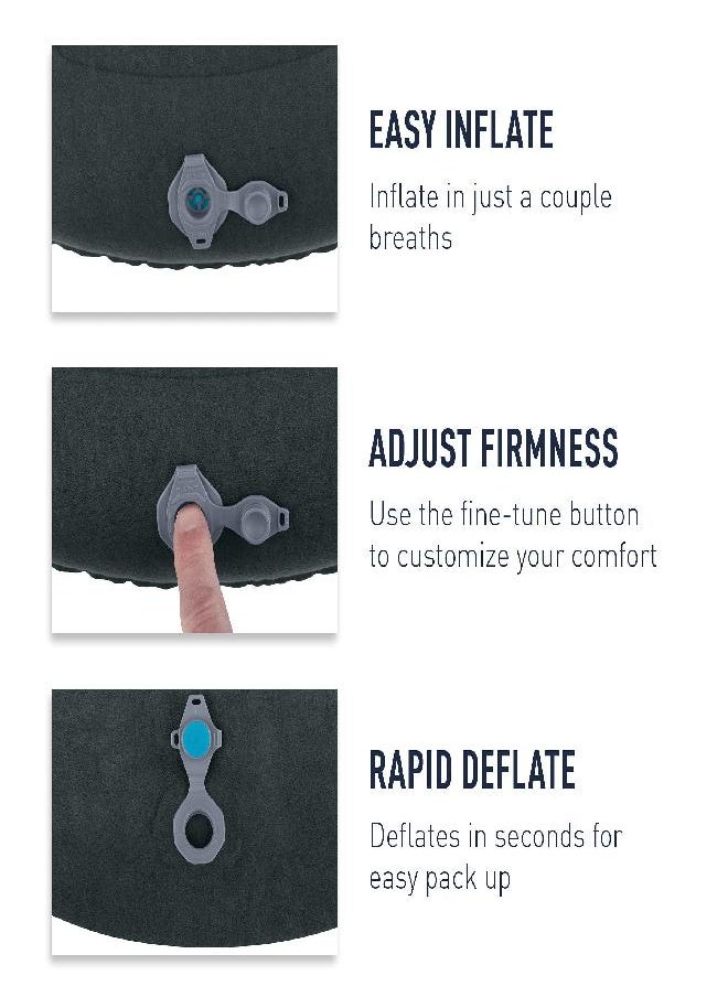 To Summit Aeros Ultralight Inflatable Camping And Travel Pillow, Deluxe (22 X 14), Aqua