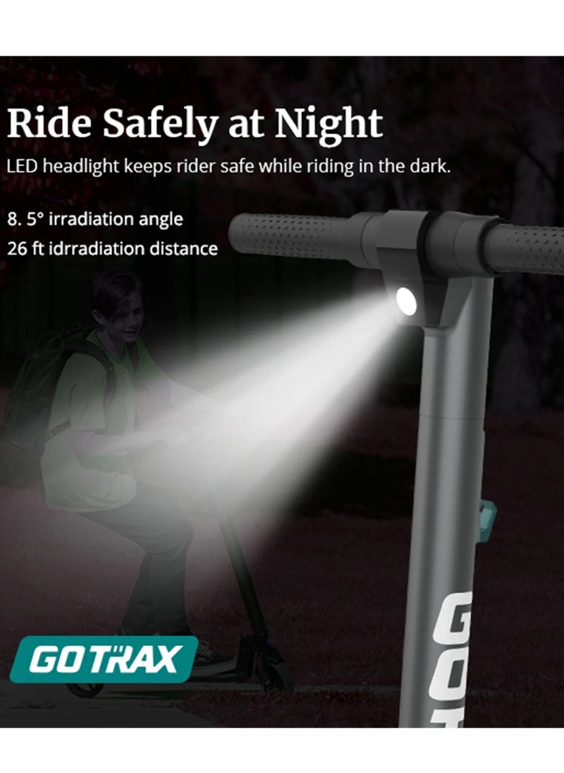 Renewed - G2Plus Foldable Electric Scooter for Adult Teens Age of 8+ with 6