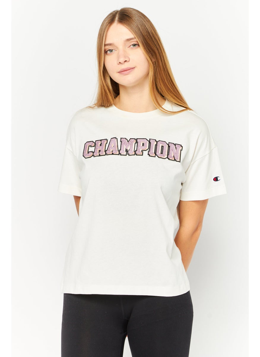 Women Custom Fit Short Sleeve Outdoor T-Shirt, Off White
