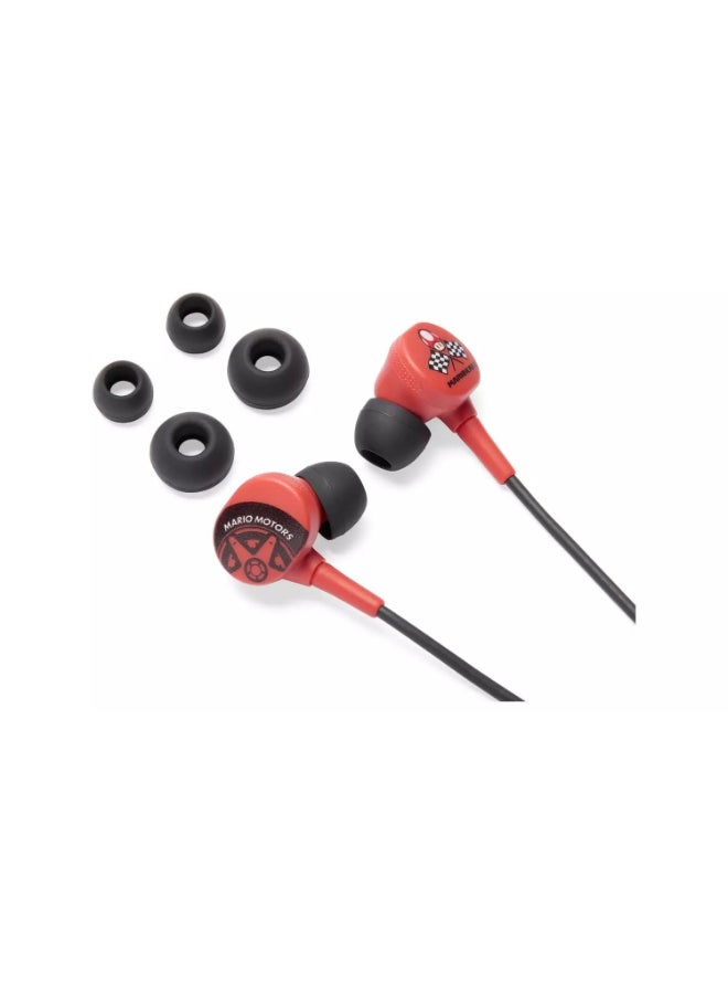 PowerA Earbuds Mario Kart Motors Switch Headset
