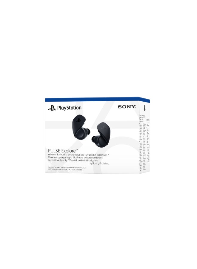 Sony Pulse Explore Wireless Earbuds - PS5 Midnight Black