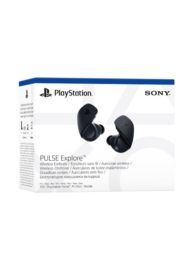 Sony Pulse Explore Wireless Earbuds - PS5 Midnight Black