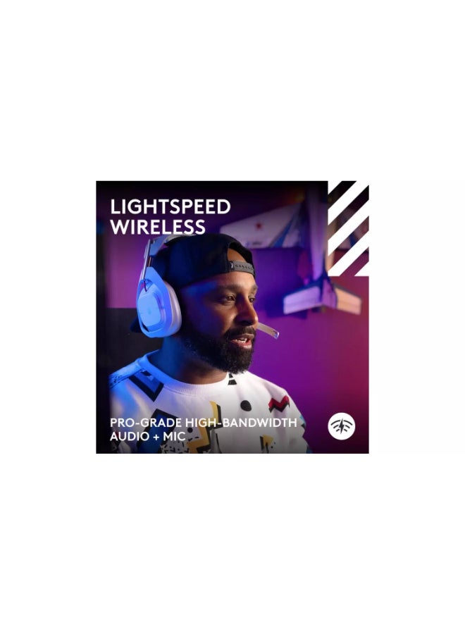 A50 LIGHTSPEED Wireless Gaming Headset + Base Station White