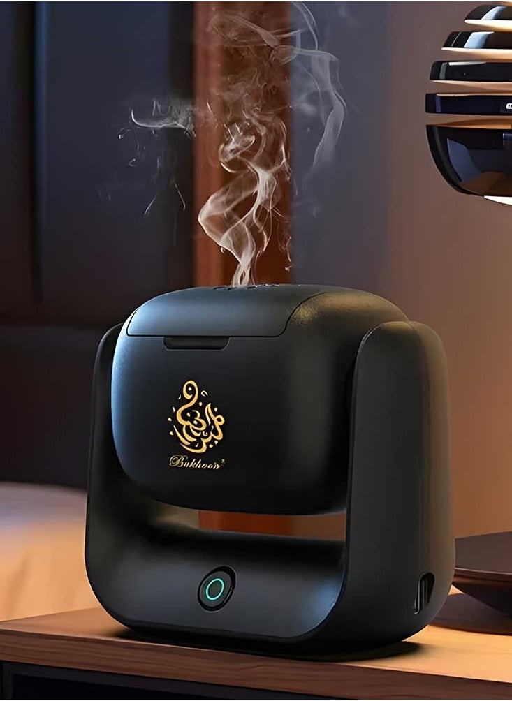 Rotatable Incense Burner 1500 mAh Battery Capacity Type-C Charging Port 700 °C Heating Temperature 2 Minutes Single Burning 90° Rotation LED Indicator