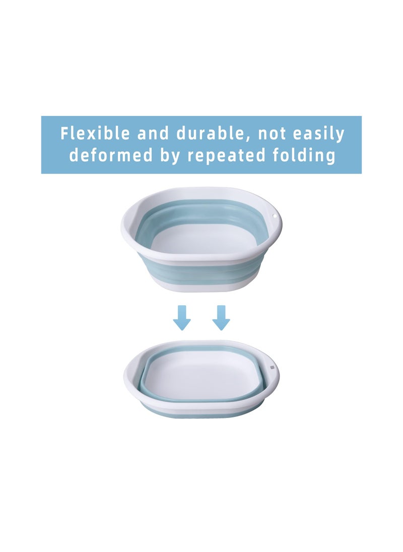 Portable Pool Foot Bath, Collapsible Pool Foot Wash Basin Tub Foot Bath Basin Portable Foot Bath Collapsible Basin Tub Foot Wash Tub Collapsible Basin for Above Ground Swimming Pools Accessories