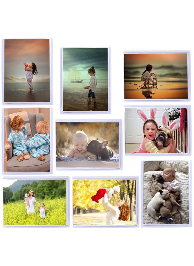 Magnetic Picture Frame,Magnetic Frame 2.5X3.5,Photo Magnets For Refrigerator,White,15 Pack