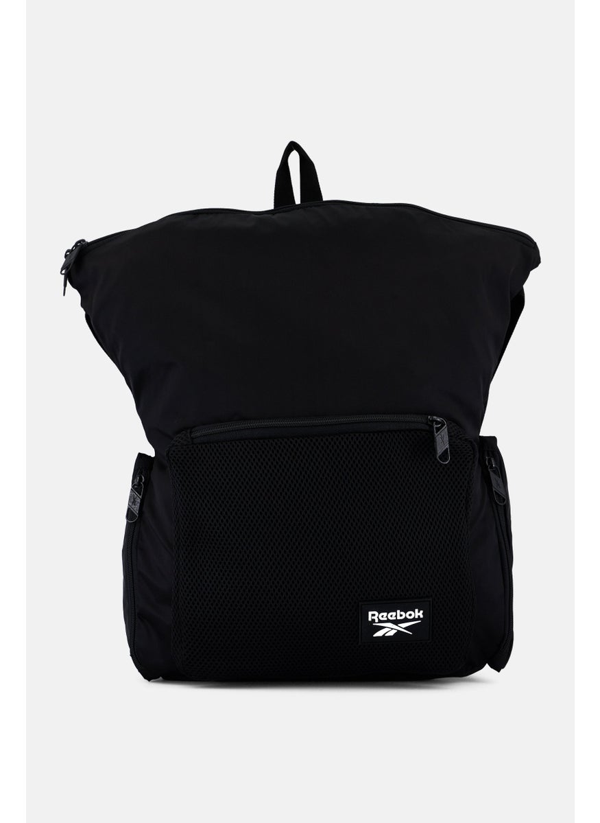 Women Brand Logo Backpack 43 H x 39 L x 15 W cm, Black