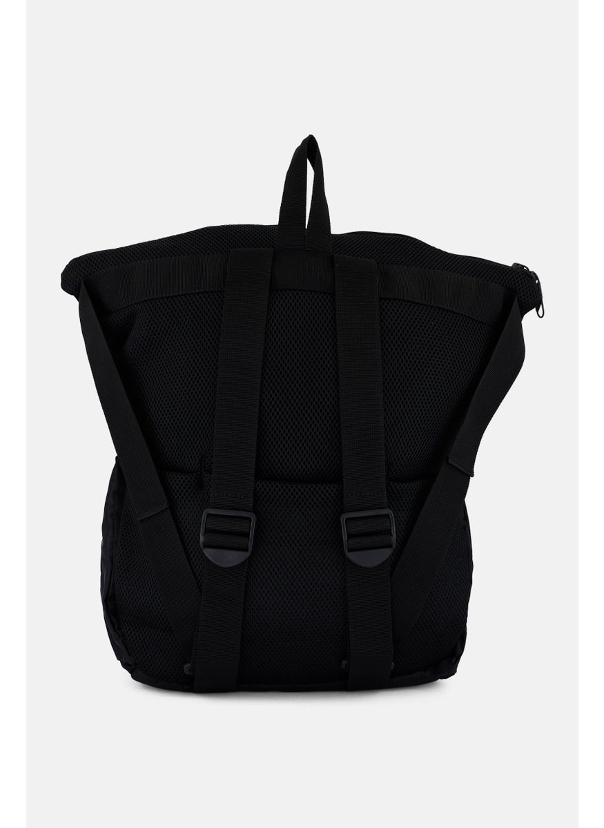 Women Brand Logo Backpack 43 H x 39 L x 15 W cm, Black