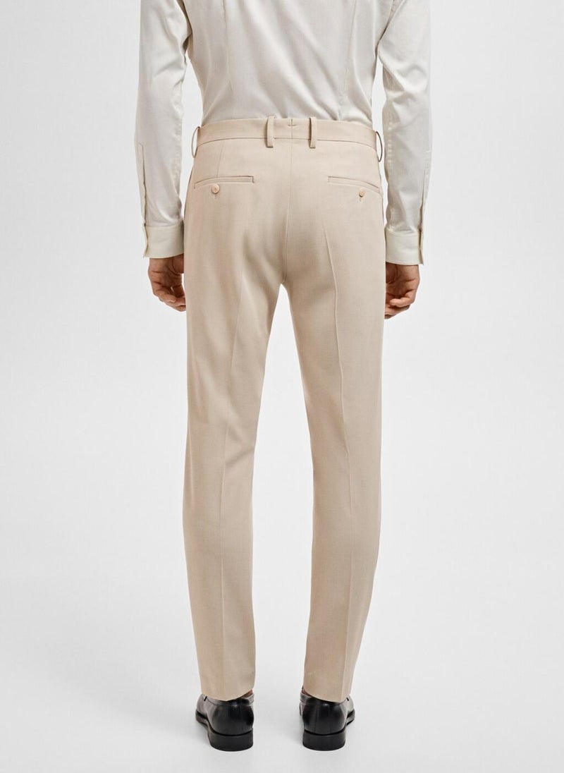Casual Slim-Fit Pants