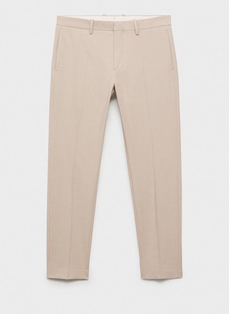 Casual Slim-Fit Pants