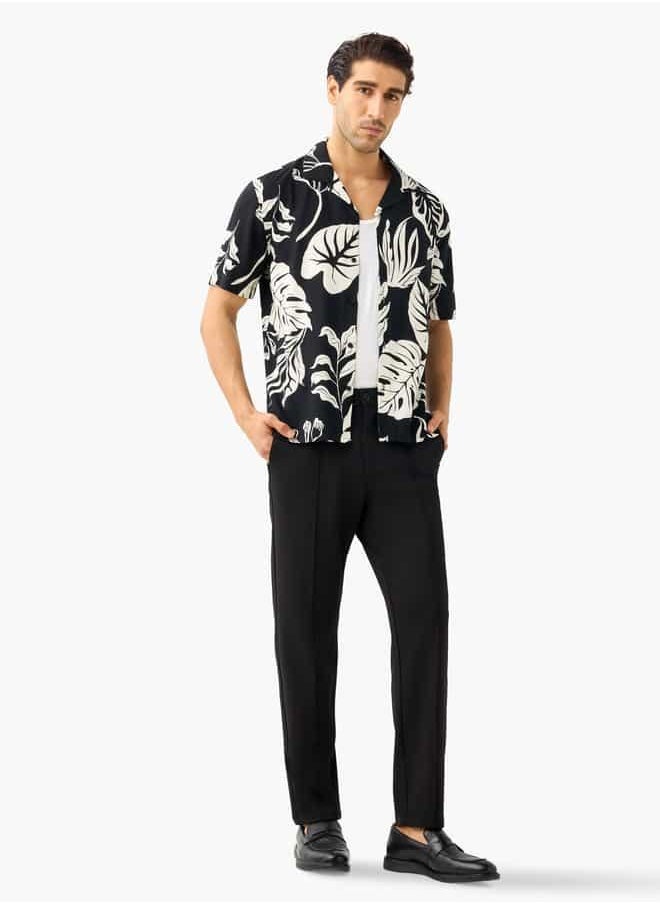 Iconic Regular Fit Trousers with Pockets