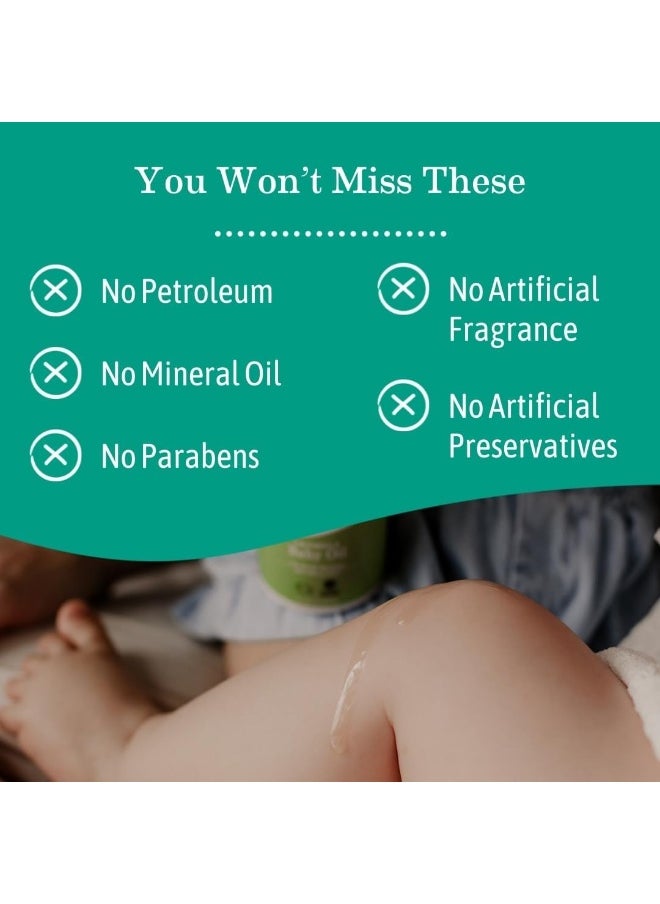 Earth Mama Angel Baby Oil, Fragrance-free with Organic Calendula