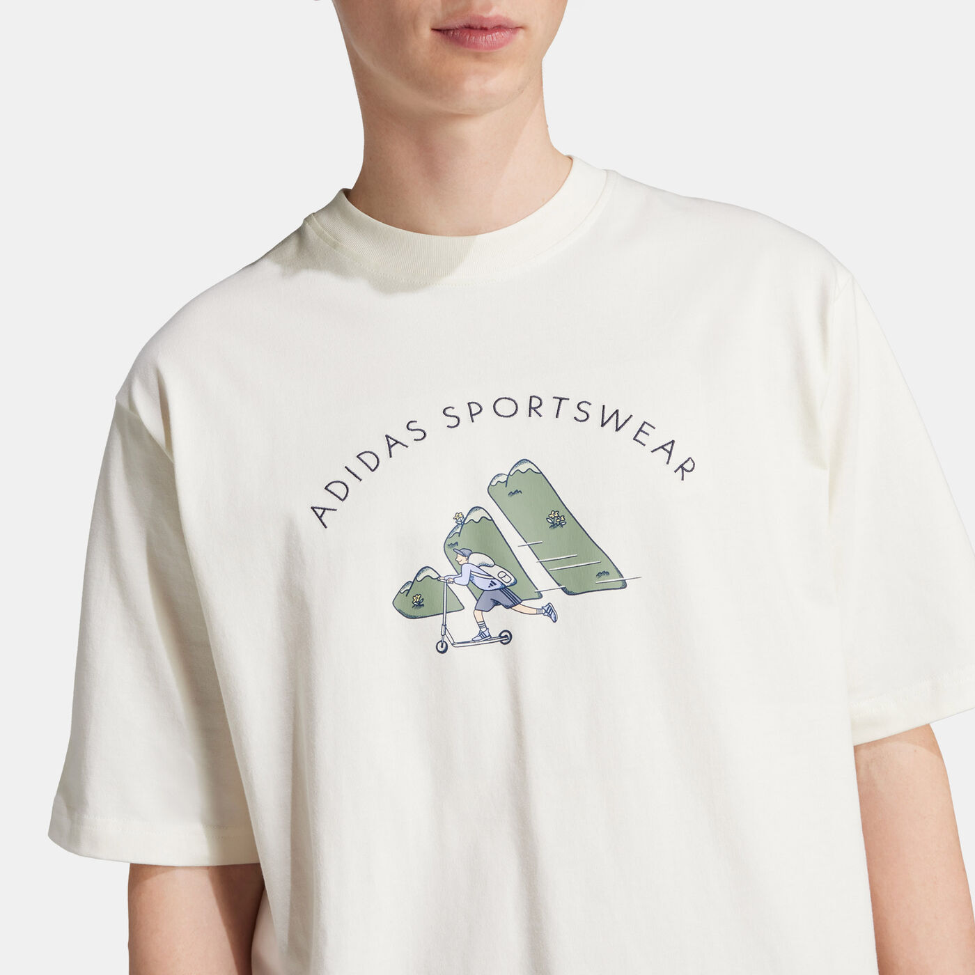 Men's Codes Doodle Scooter Graphic Tee