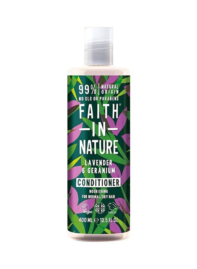 Lavender And Geranium Nourishing Conditioner 400ml