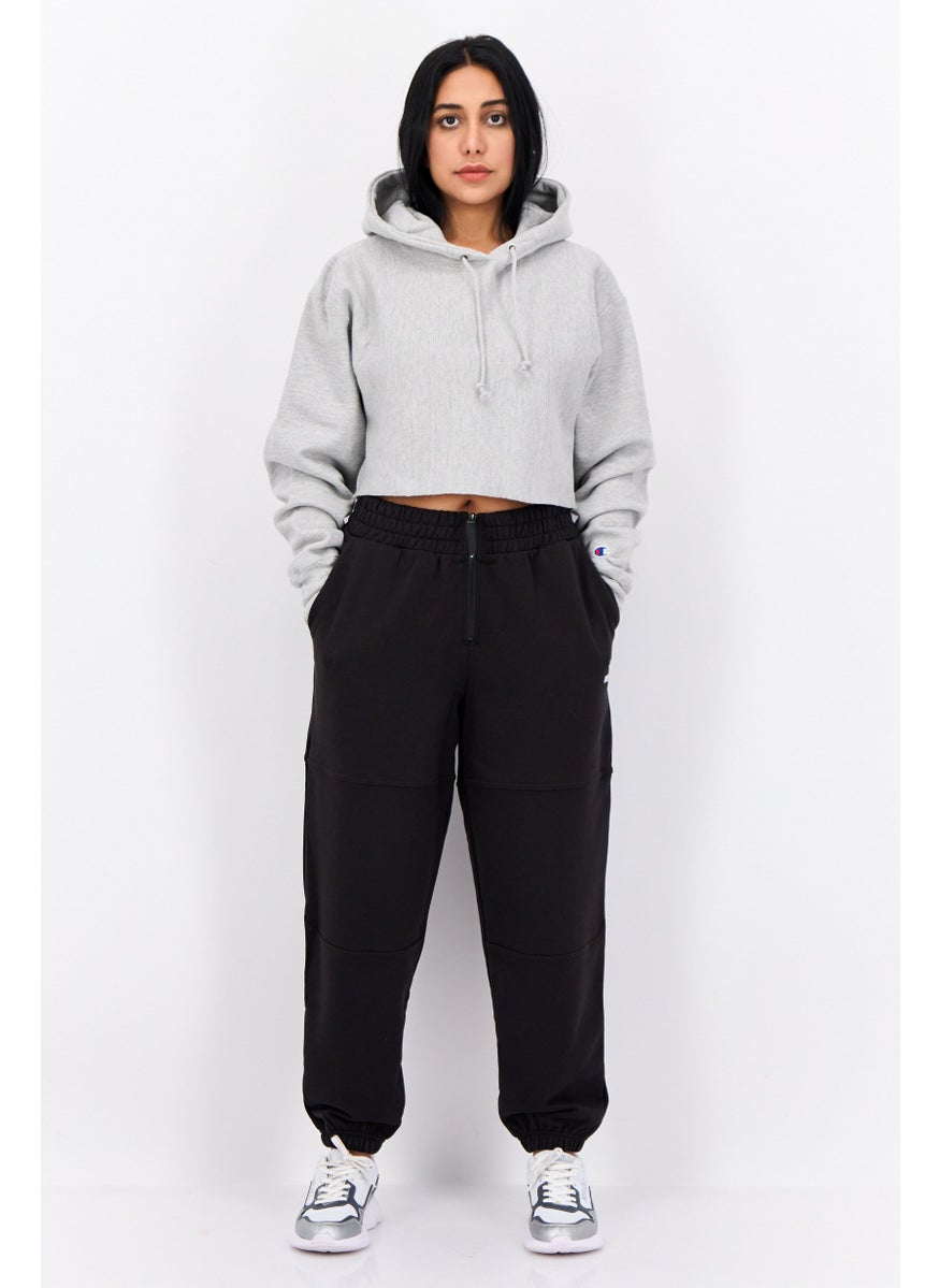 Women Sportswear Fit Long Sleeve Outdoor Sweatshirt, Grey