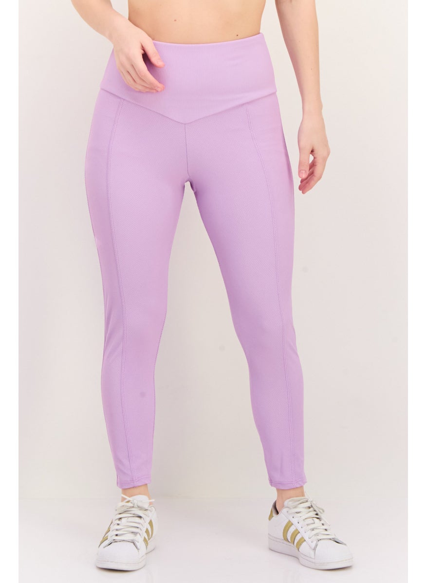 Women Sportswear Fit Training Legging, Lilac
