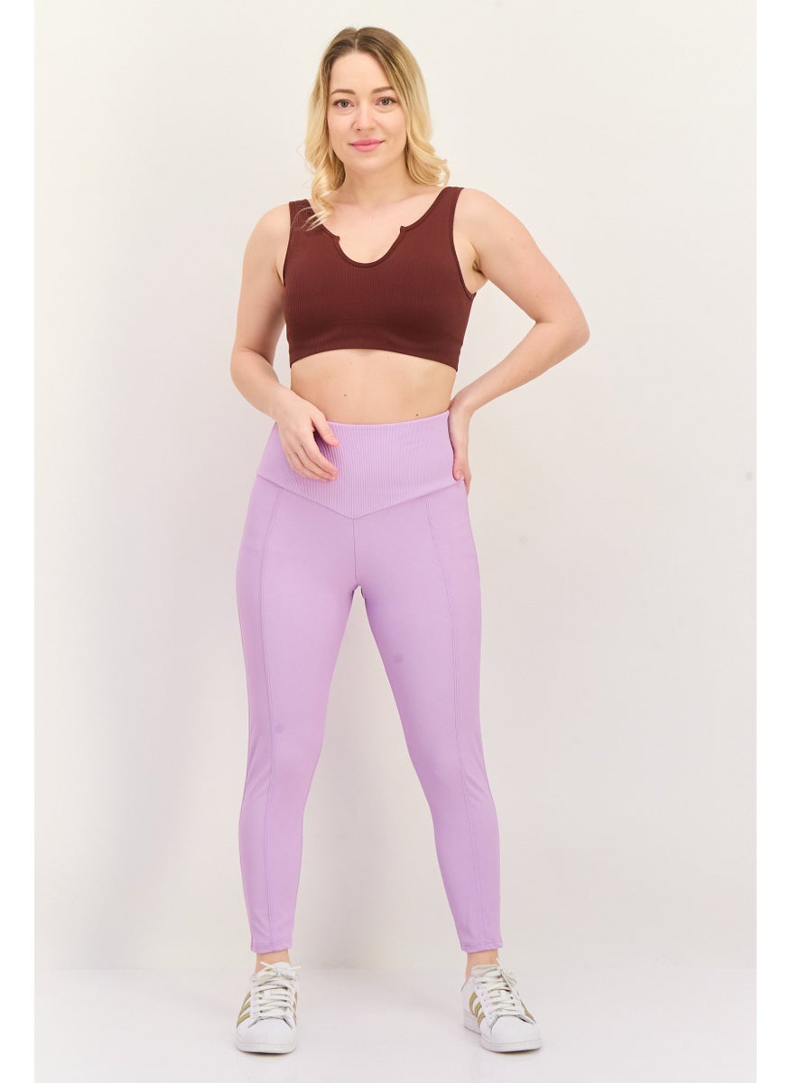 Women Sportswear Fit Training Legging, Lilac