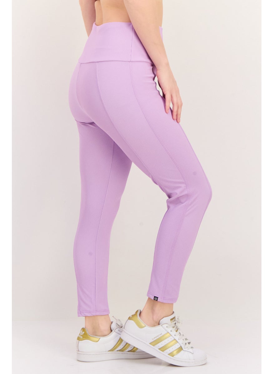 Women Sportswear Fit Training Legging, Lilac