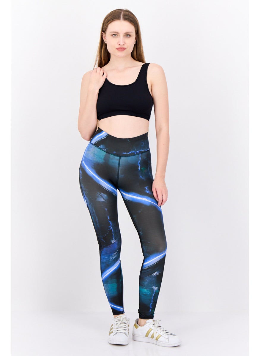 Women Sportswear Fit Training Leggings, Black