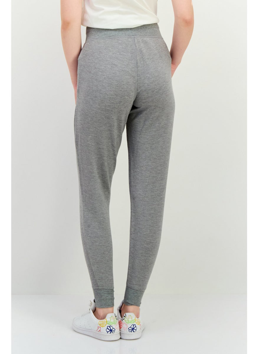 Women Sportswear Fit Outdoor Jogger Pants, Light Grey
